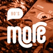 Логотип More.fm: музыка 90-х